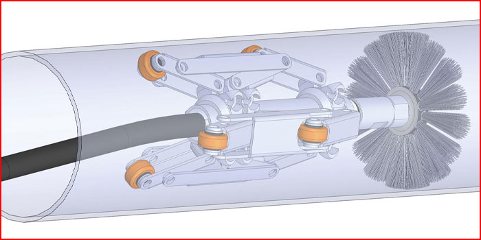 MT1 center holder - the pipe trolley